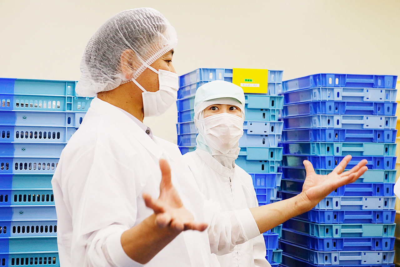 会社見学の様子7 会社見学の様子7