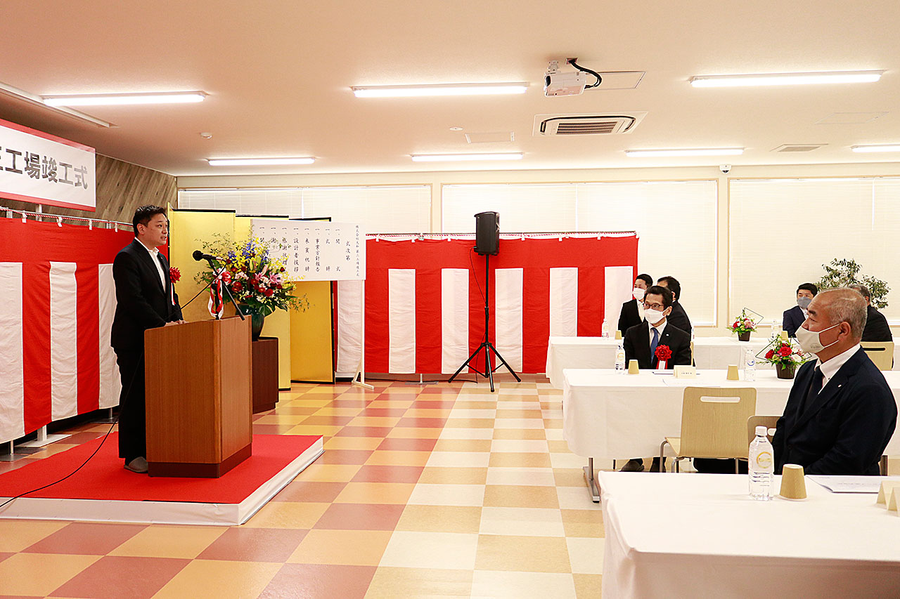 第三工場竣工式画像1 第三工場竣工式画像1